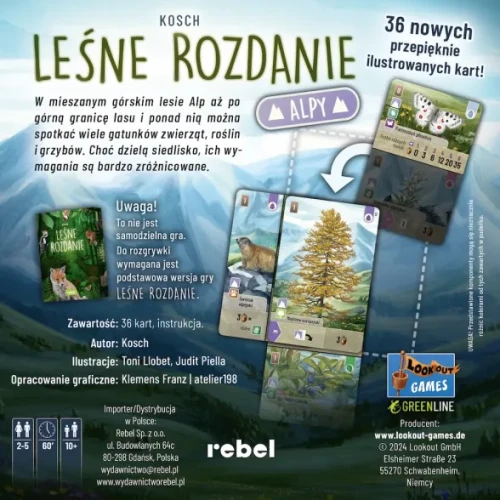 Leśne rozdanie: Alpy