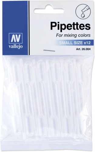 Vallejo: Accessories - Pipettes Small Size 12x1 ml