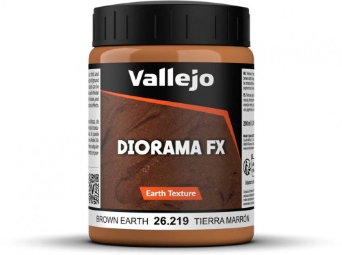 Vallejo: Earth Textures - Brown Earth (200ml)