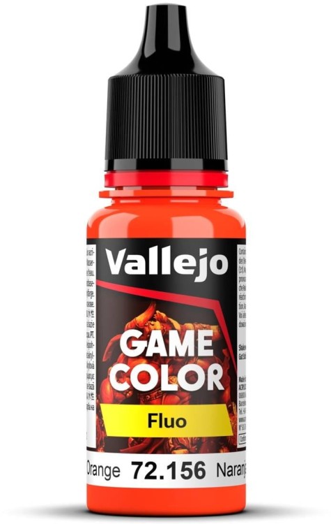 Vallejo: Game Color - Fluo - Orange 18 ml