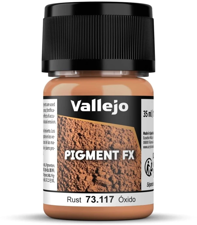 Vallejo: Pigments - Rust 35 ml