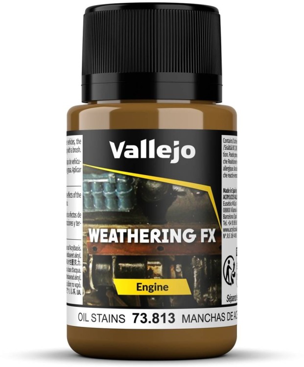 Vallejo: Engine - Oil Stains 40 ml