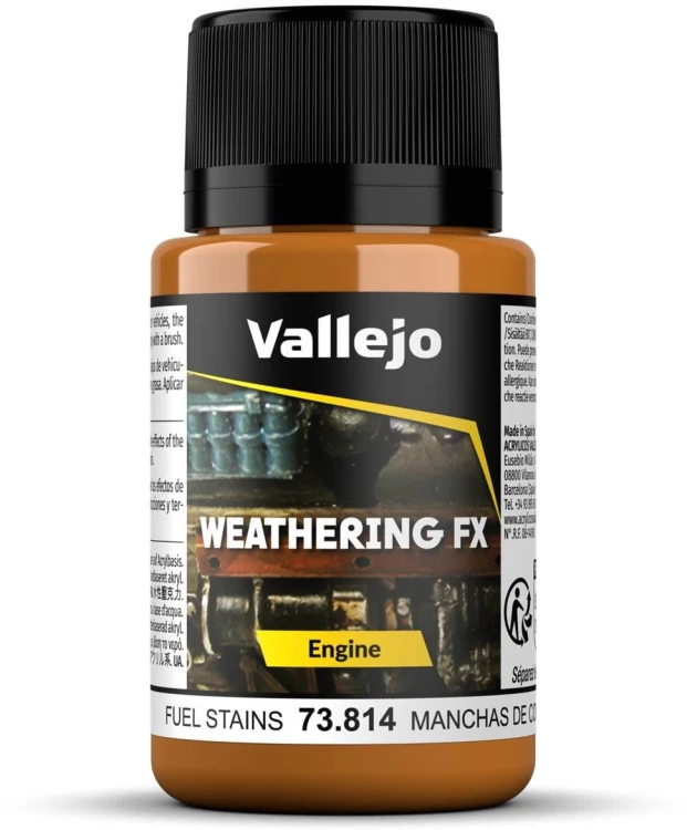 Vallejo: Engine - Fuel Stains 40 ml