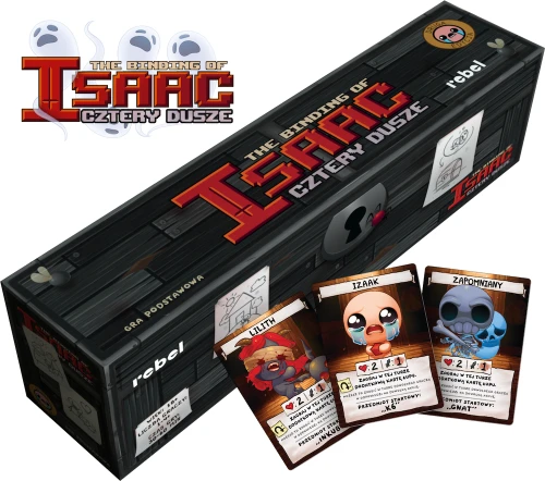 The Binding of Isaac: Cztery dusze pudełko i karty