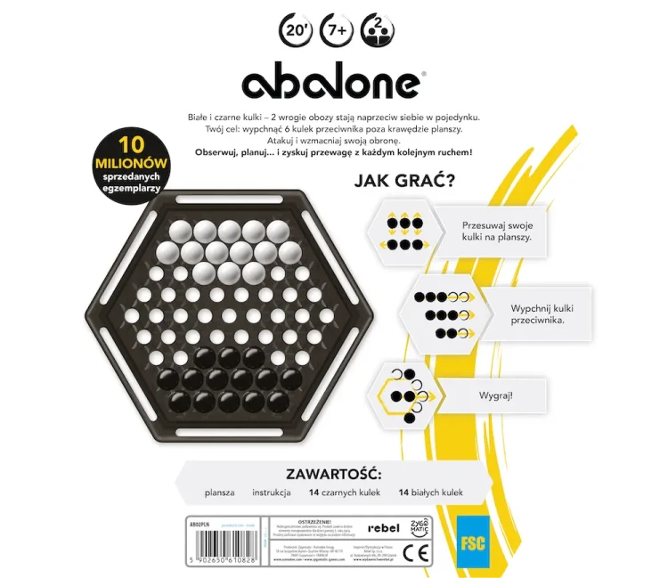 Abalone Classic (nowa edycja) tył