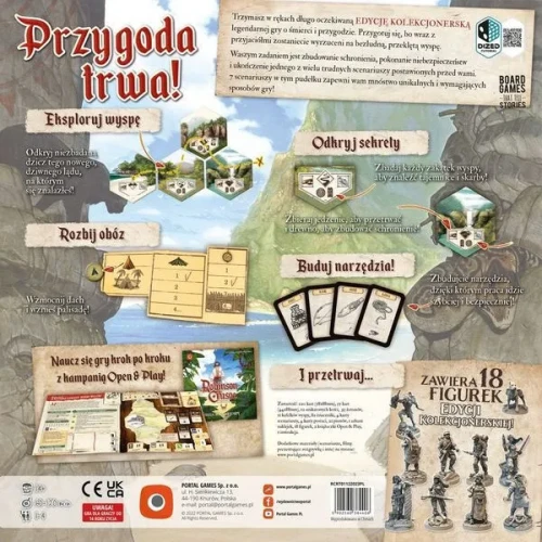 Robinson Crusoe: Edycja Kolekcjonerska tył