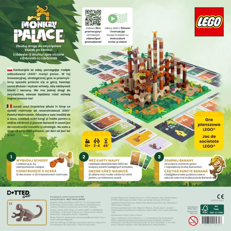 LEGO Monkey Palace tył