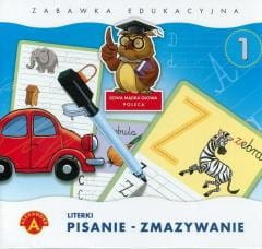 Pisanie - Zmazywanie 1 Literki ALEX