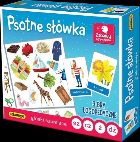Psotne słówka - głoski szumiące