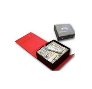Domino kolorowe 136szt etui