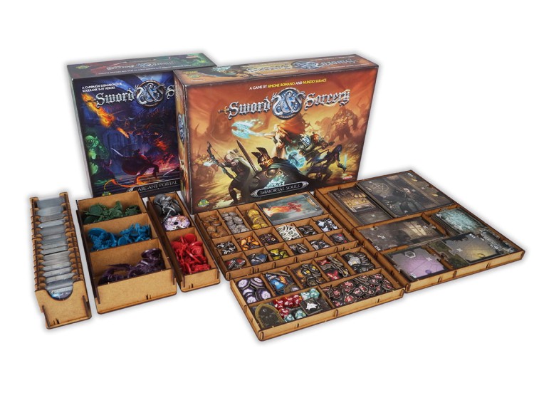 Insert do gry Sword &amp; Sorcery i dodatku (e-Raptor)