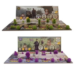 Scythe - zestaw pionów graczy 3D do dod. Najeźdźcy z Dalekich Krain