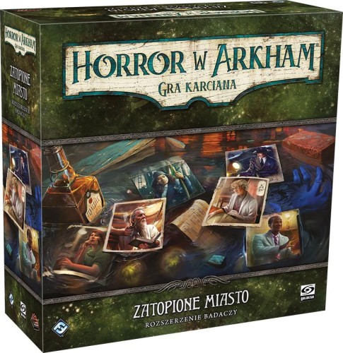 Horror w Arkham LCG: Zatopione miasto - Rozszerzenie badaczy
