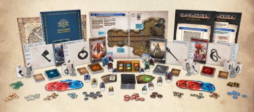Gloomhaven: Szczęki Lwa (edycja polska) komponenty zawartość