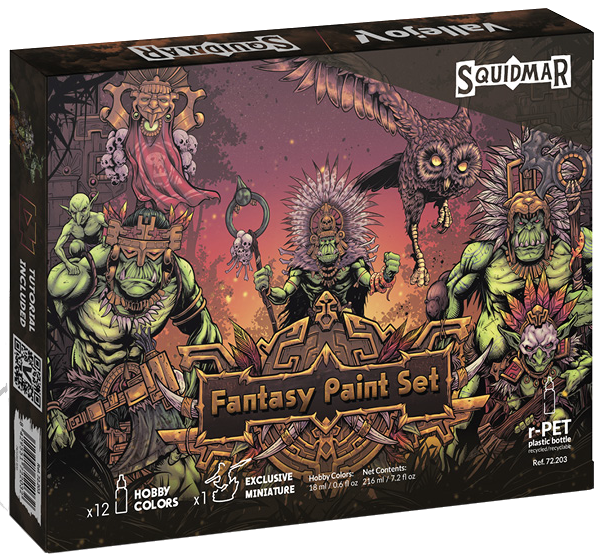 Vallejo: Fantasy Paint Set By Squidmar