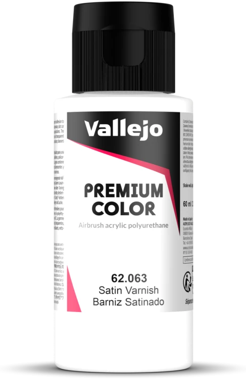 Vallejo: 62.063 - Premium Color - Satin Varnish (60 ml)