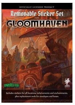 Gloomhaven - Zestaw usuwalnych naklejek (edycja polska)