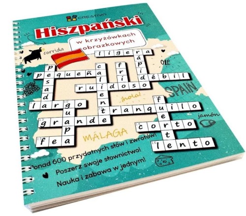 Hiszpański w krzyżówkach obrazkowych CREATIVO