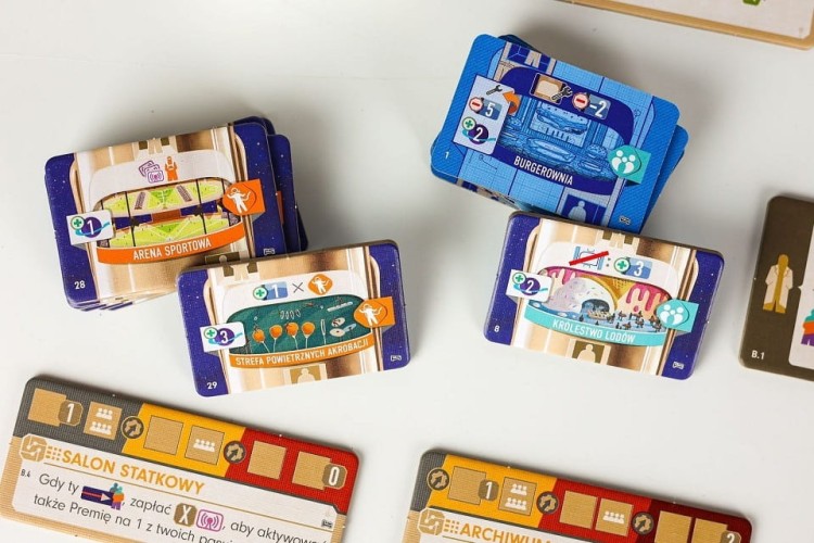 Galactic Cruise Kwatery komponenty