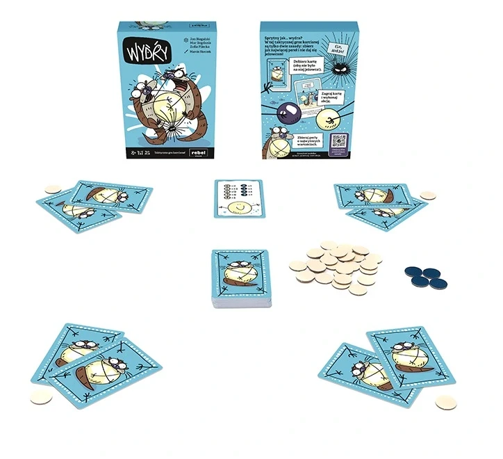 rebel gra karciana wydry