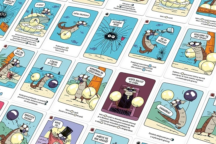 rebel gra karciana wydry foto