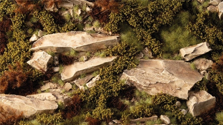 Gamers Grass: Dry Green Shrubs
