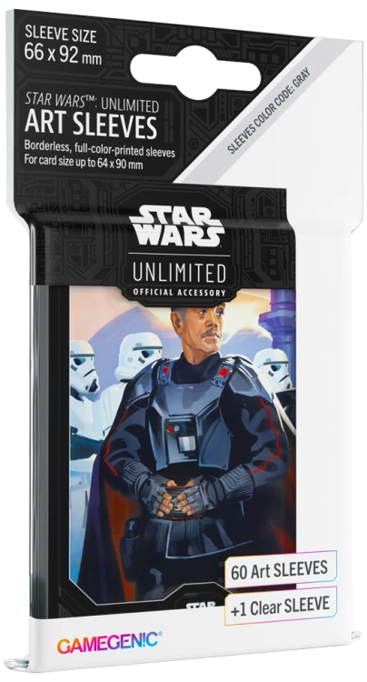 Gamegenic: Star Wars Unlimited - Art Sleeves - Moff Gideon