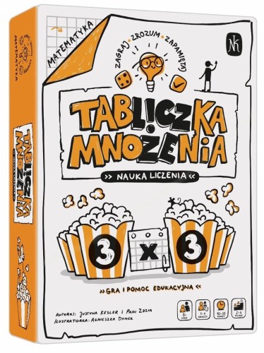 Tabliczka mnożenia. Nauka liczenia