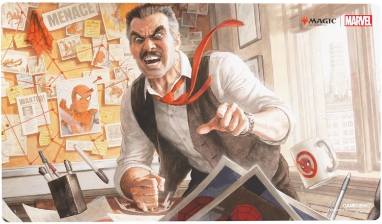 Gamegenic: Magic the Gathering - Marvel's Spider-Man - Prime Playmat - J. Jonah Jameson