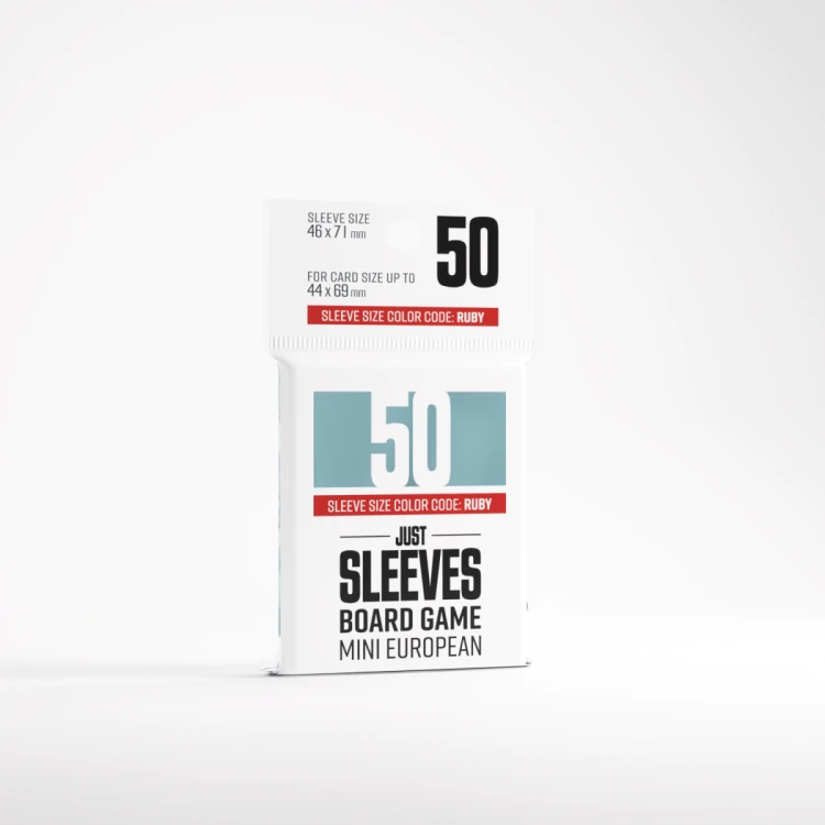 Gamegenic: Just Sleeves - Board Game Sleeves (46 x 71 mm) 50 sztuk, Clear