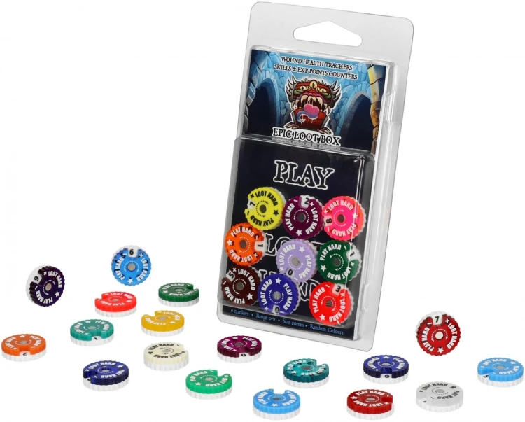 Epic Loot Box: Tracker 20 mm, 0-9 (9) - Play Hard, Loot Hard