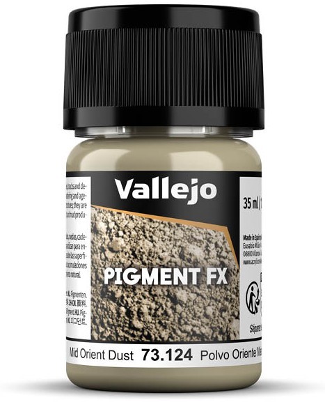 Vallejo: 73.124 - Pigment FX - Mid Orient Dust (35 ml)