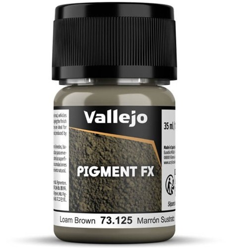 Vallejo: 73.125 - Pigment FX - Loam Brown (35 ml)