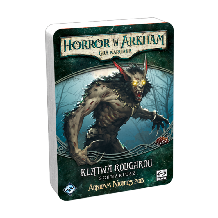 Horror w Arkham LCG: Klątwa Rougarou pudełko