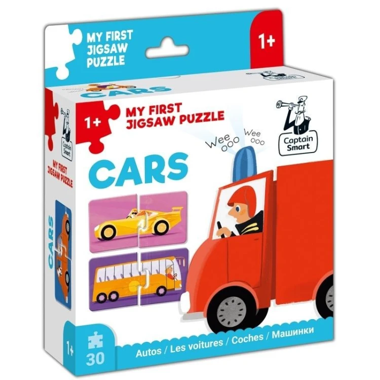 Captain Smart. Cars. My First Jigsaw Puzzle