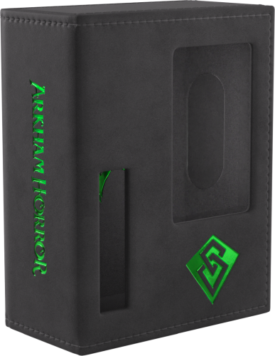 Gamegenic: Arkham Horror - Investigator Deck Tome - Rogue (Black-Green)