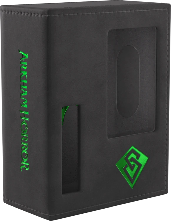 Gamegenic: Arkham Horror - Investigator Deck Tome - Rogue (Black-Green)