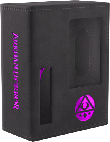 Gamegenic: Arkham Horror - Investigator Deck Tome - Mystic (Black-Purple)