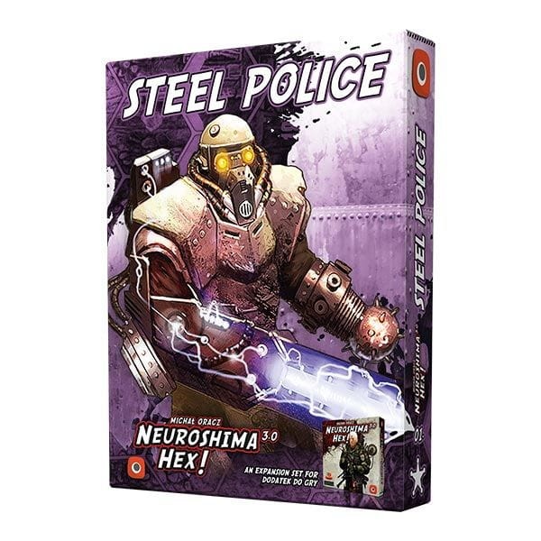 Neuroshima HEX 3.0: Steel Police PL/ENG pudełko