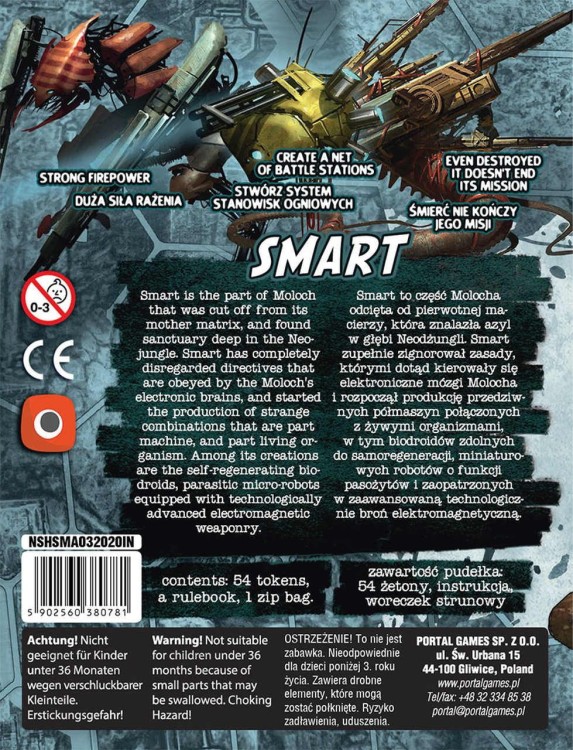 Neuroshima HEX 3.0: Smart PL/ENG zawartość