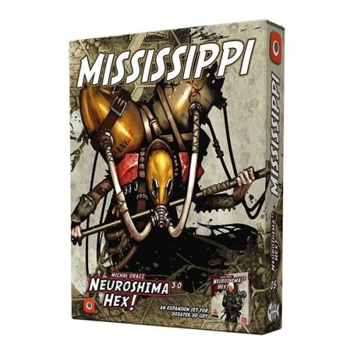 Neuroshima HEX 3.0: Missisipi PL/ENG pudełko