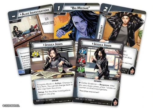 Marvel Champions Hero Pack - Jessica Jones karty.webp