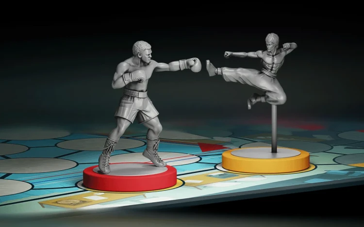 Unmatched Lee vs Ali figurki.webp