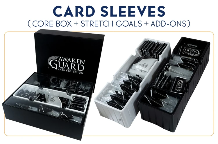 Grand Quest Card Sleeves Box (Core Box + Stretch Goals + Add-ons).webp