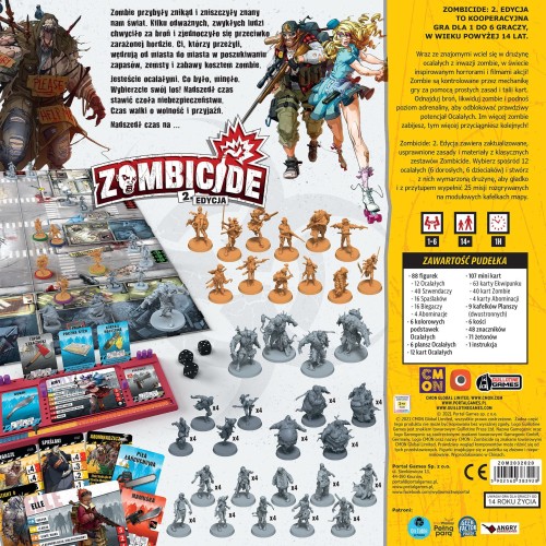 Zombicide 2 edycja (wersja polska) zawartość