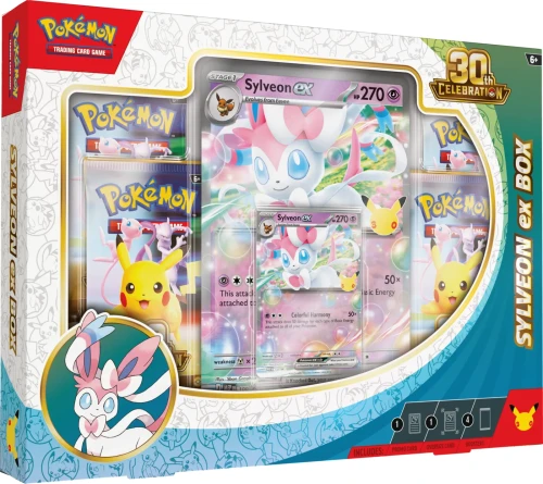 Pokémon TCG: 30th Celebration - Ex Box - Sylveon ex