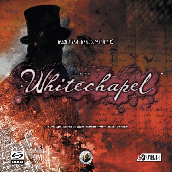 Listy z Whitechapel pudełko