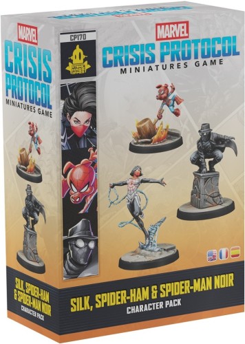 Marvel: Crisis Protocol  Silk, Spider-Ham & Spider-Man Noir
