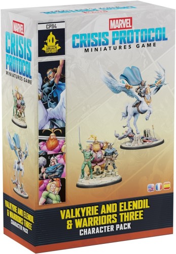 Marvel: Crisis Protocol - Valkyrie and Elendil & Warriors Three - Character Pack