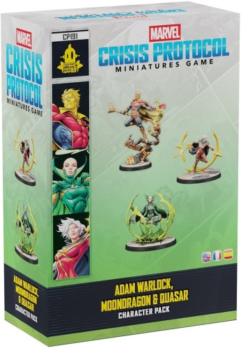 Marvel: Crisis Protocol - Adam Warlock, Moondragon & Quasar - Character Pack